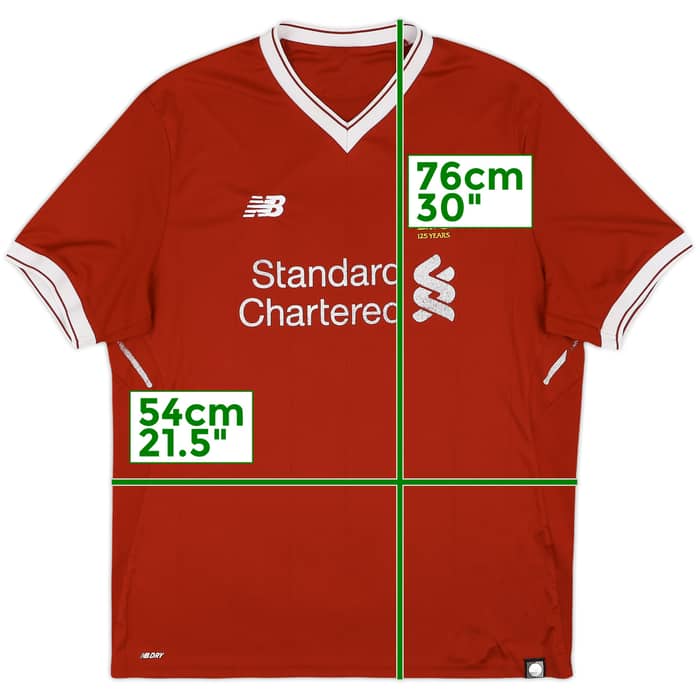 2017-18 Liverpool 125 Years Home Shirt - 5/10 - (L)
