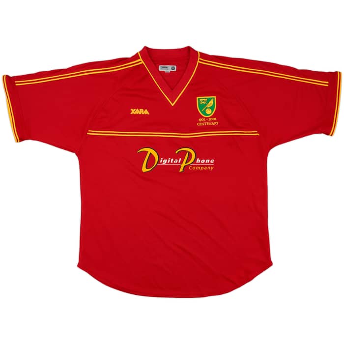 2001-02 Norwich Centenary Away Shirt - 8/10 - (L)