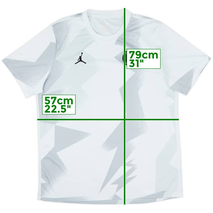 2020-21 Paris Saint-Germain Nike Jordan Training Shirt - 9/10 - (XL)
