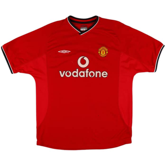 2000-02 Manchester United Home Shirt V.Nistelrooy #10 - 6/10 - (L)