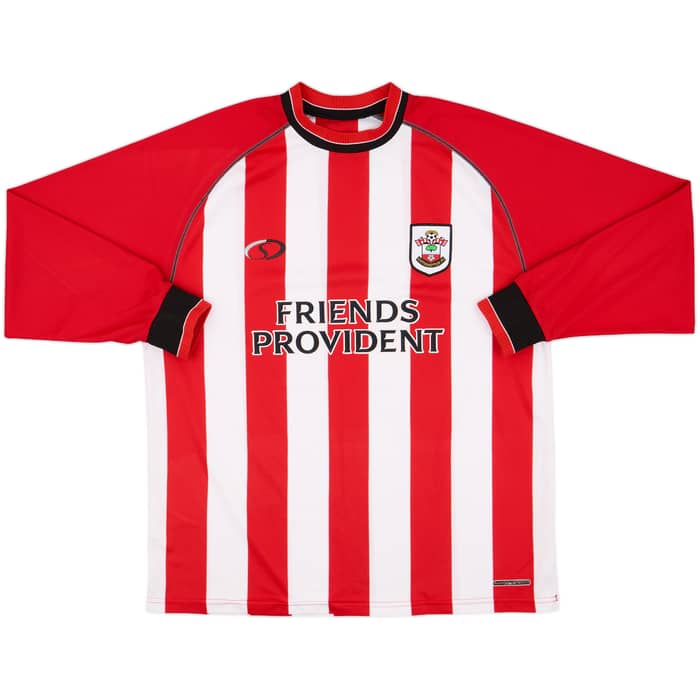 2003-05 Southampton Home L/S Shirt - 9/10 - (XL)