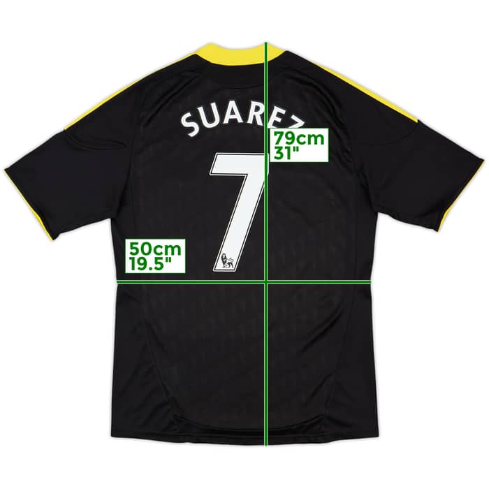 2010-11 Liverpool Third Shirt Suarez #7 - 8/10 - (M)