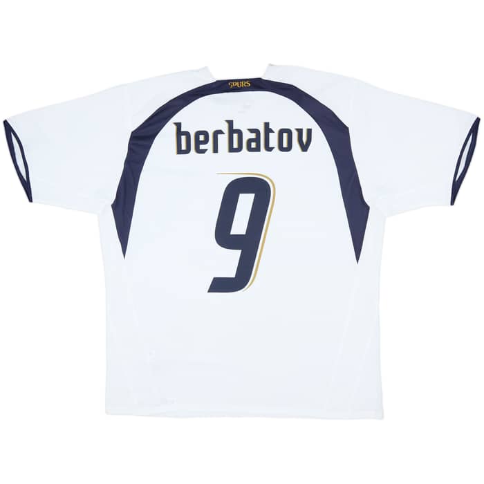 2006-07 Tottenham Home Shirt Berbatov #9 (XL)