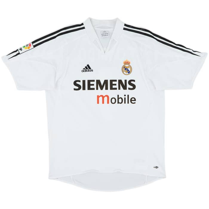 2004-05 Real Madrid Home Shirt Ronaldo #9 - 8/10 - (M)