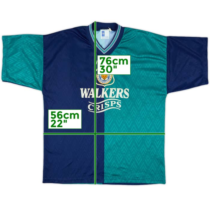 1995-96 Leicester Third Shirt - 9/10 - (L)