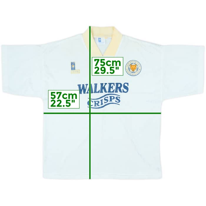 1992-94 Leicester Away Shirt - 7/10 - (L)