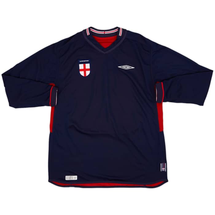 2002-04 England Away L/S Shirt Rooney #23 - 9/10 - (L)