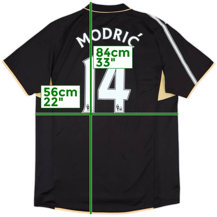 2008-09 Tottenham Third Shirt Modric #14 - 9/10 - (XL)