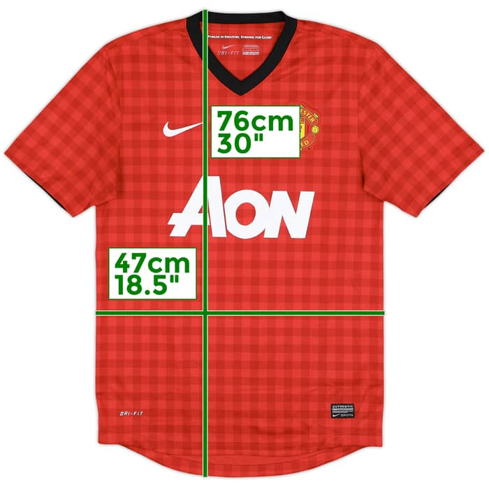 2012-13 Manchester United Home Shirt - 5/10 - (S)