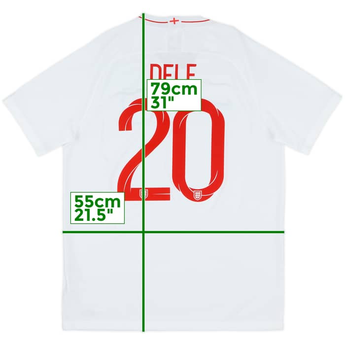 2018-19 England Home Shirt Dele #20 - 10/10 - (L)