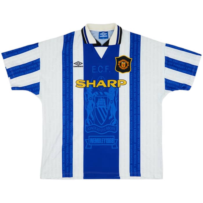 1994-96 Manchester United Third Shirt Cantona #7 - 10/10 - (XXL)