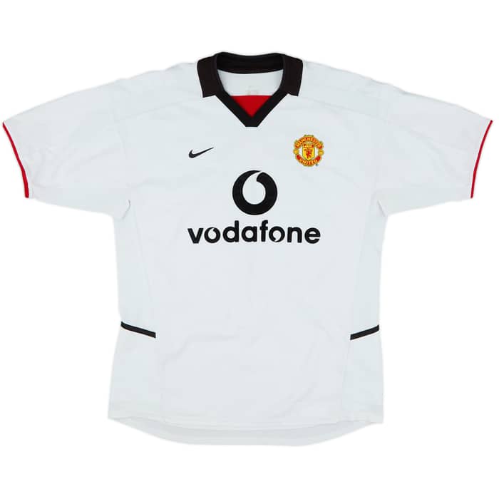 2002-03 Manchester United Away Shirt Beckham #7 - 7/10 - (M)