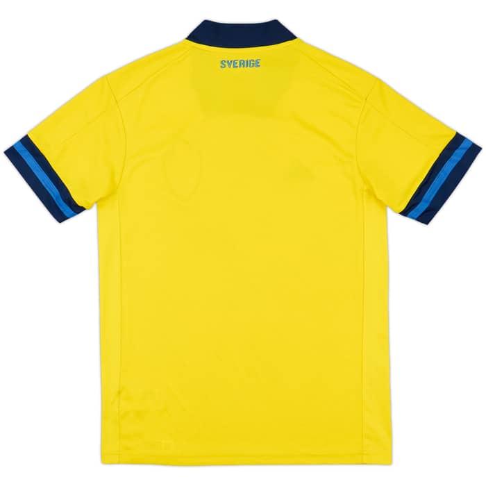 2020-21 Sweden Home Shirt - 9/10 - (S)