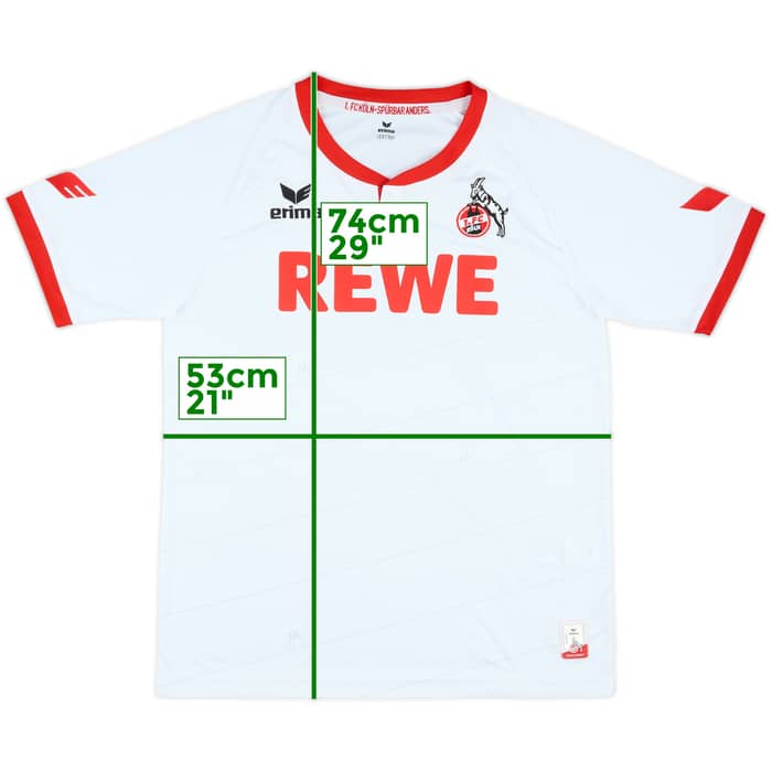2016-17 FC Koln Home Shirt - 8/10 - (L)