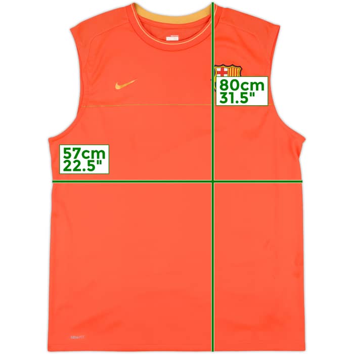 2008-09 Barcelona Nike Training Vest - 8/10 - (XL)