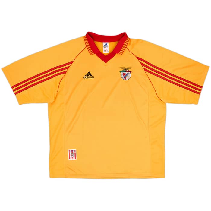 Camiseta de visitante del Benfica 1998-99 Nuno Gomes #21 - 10/10 - (XL)