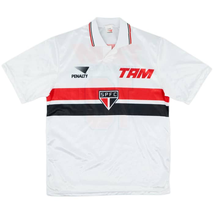 1993 Sao Paulo Home Shirt #10 - 9/10 - (L)