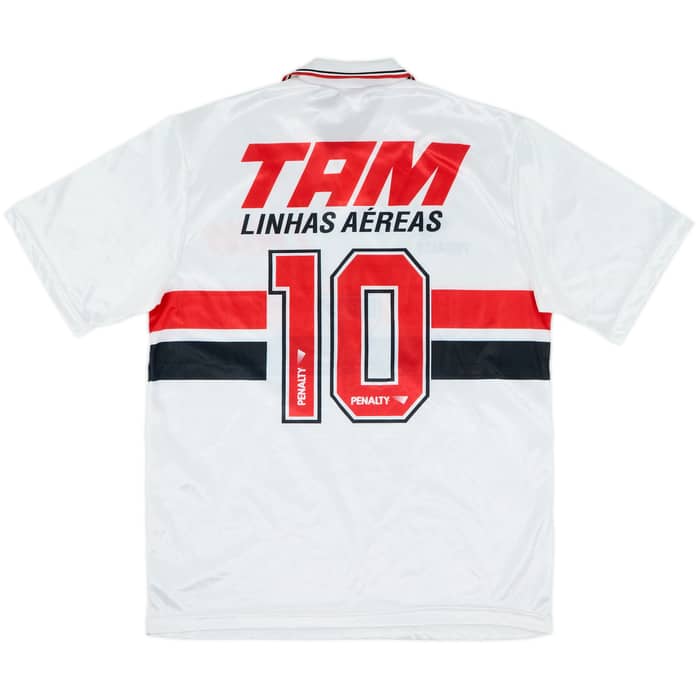 1993 Sao Paulo Home Shirt #10 - 9/10 - (L)