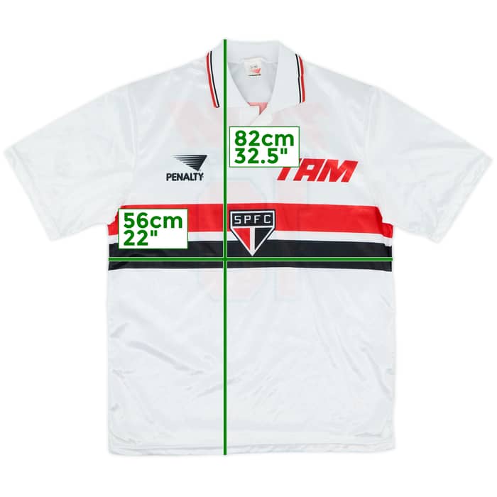1993 Sao Paulo Home Shirt #10 - 9/10 - (L)