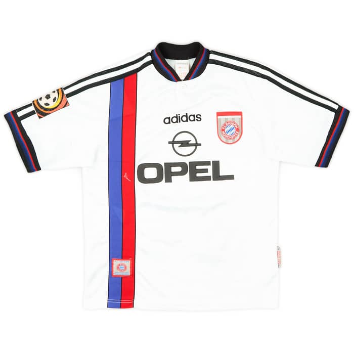 1996-98 Bayern Munich Signed Away Shirt Scholl #7 - 7/10 - (Y)