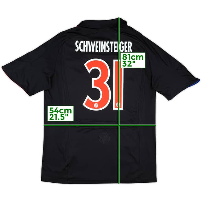2007-08 Bayern Munich Third Shirt Schweinsteiger #31 - 9/10 - (L)