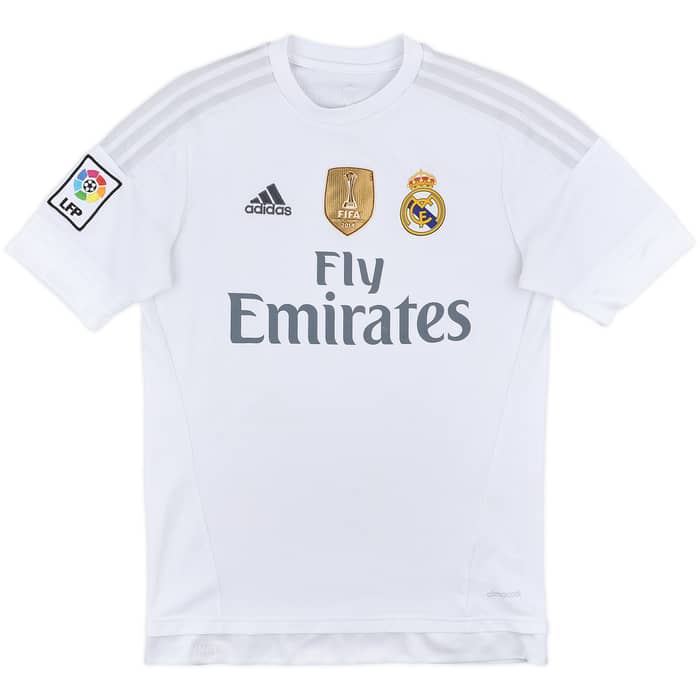2015-16 Real Madrid Home Shirt - 6/10 - (XL.Boys)