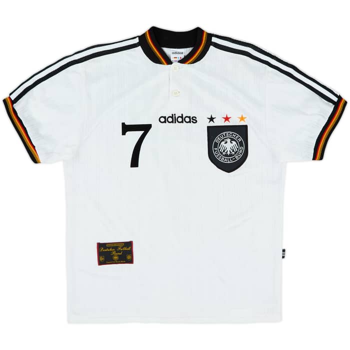 1996-98 Germany Home Shirt Moller #7 - 9/10 - (S)