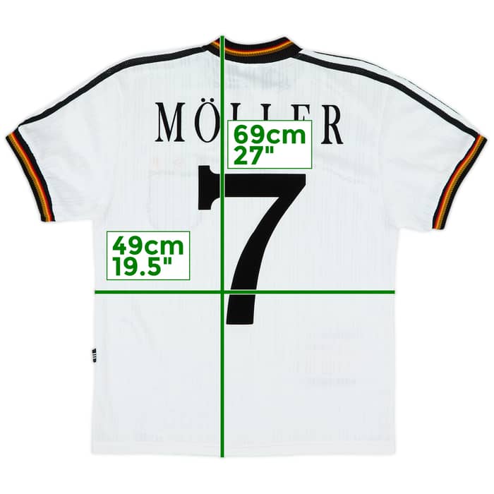 1996-98 Germany Home Shirt Moller #7 - 9/10 - (S)