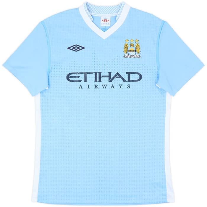 2011-12 Manchester City Home Shirt Kun Aguero #16 - 8/10 - (M)