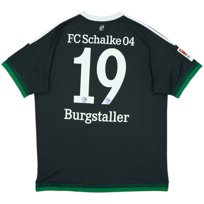 2015-17 Schalke Third Shirt Burgstaller #19 - 9/10 - (XL)