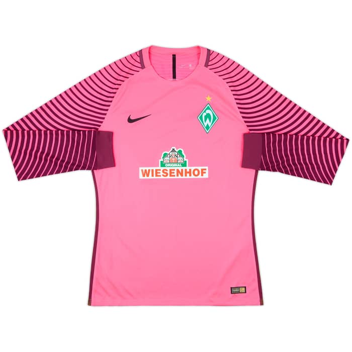 2016-17 Werder Bremen Authentic GK Shirt - 10/10 - (L)