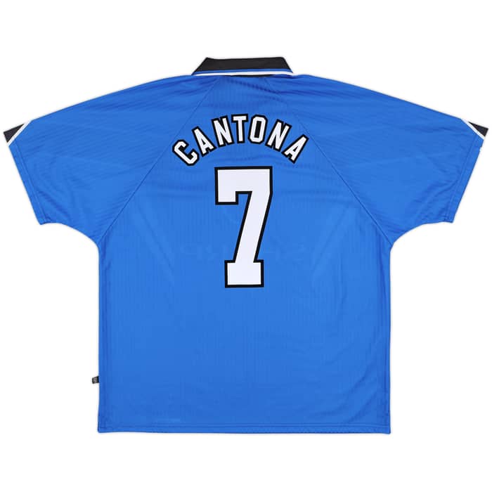 1996-98 Manchester United Third Shirt Cantona #7 - 9/10 - (XXL)