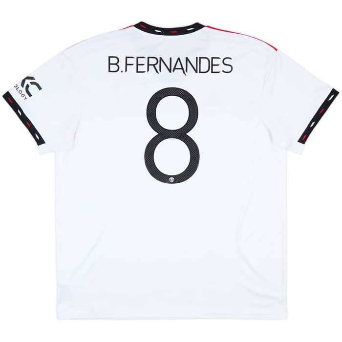 2022-23 Manchester United Away Shirt B.Fernandes #8 - 9/10 - (XXL)