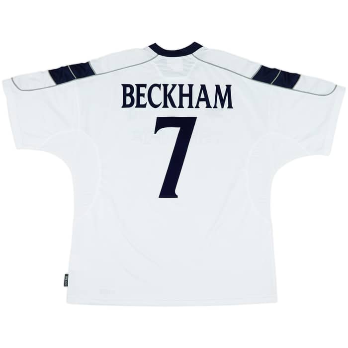 1999-00 Manchester United Third Shirt Beckham #7 - 9/10 - (XXL)