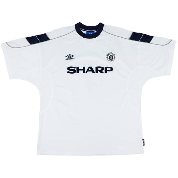 1999-00 Manchester United Third Shirt Beckham #7 - 9/10 - (XXL)