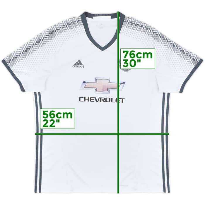 2016-17 Manchester United Third Shirt - 5/10 - (XXL)