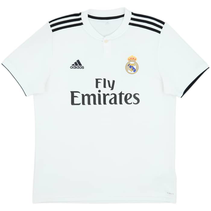 2018-19 Real Madrid Home Shirt - 9/10 - (L)