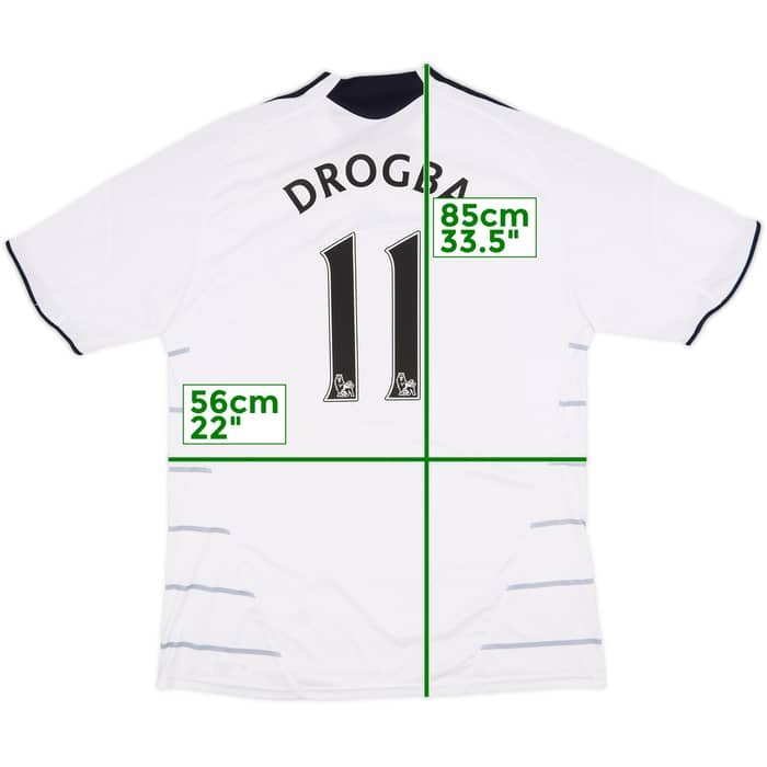 2009-10 Chelsea Third Shirt Drogba #11 - 7/10 - (XL)