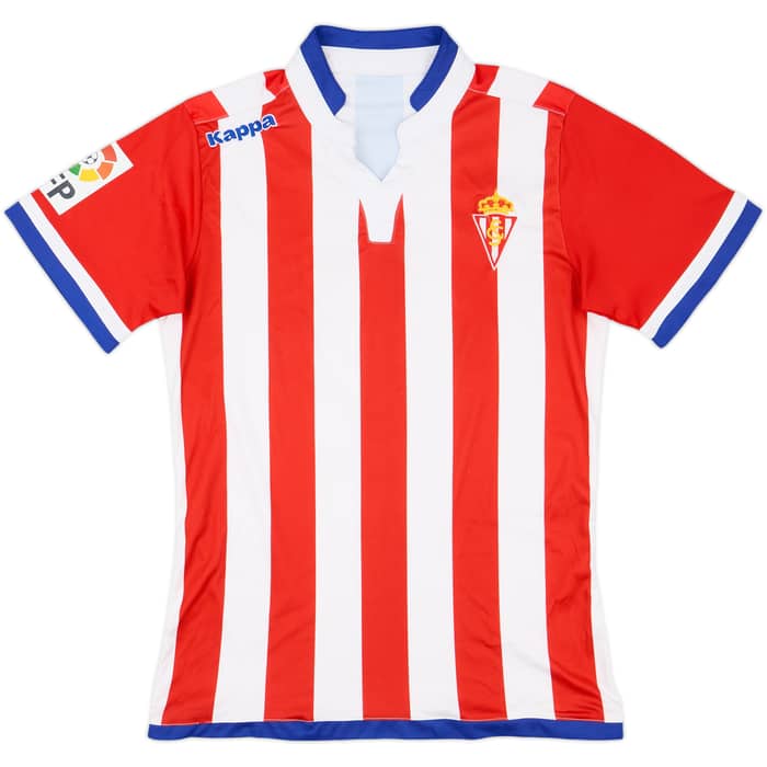 2015-16 Sporting Gijon Home Shirt - 7/10 - (M)
