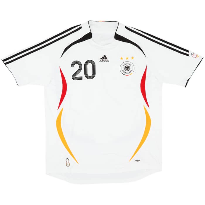 2005-07 Germany Home Shirt Podolski #20 - 9/10 - (XL)