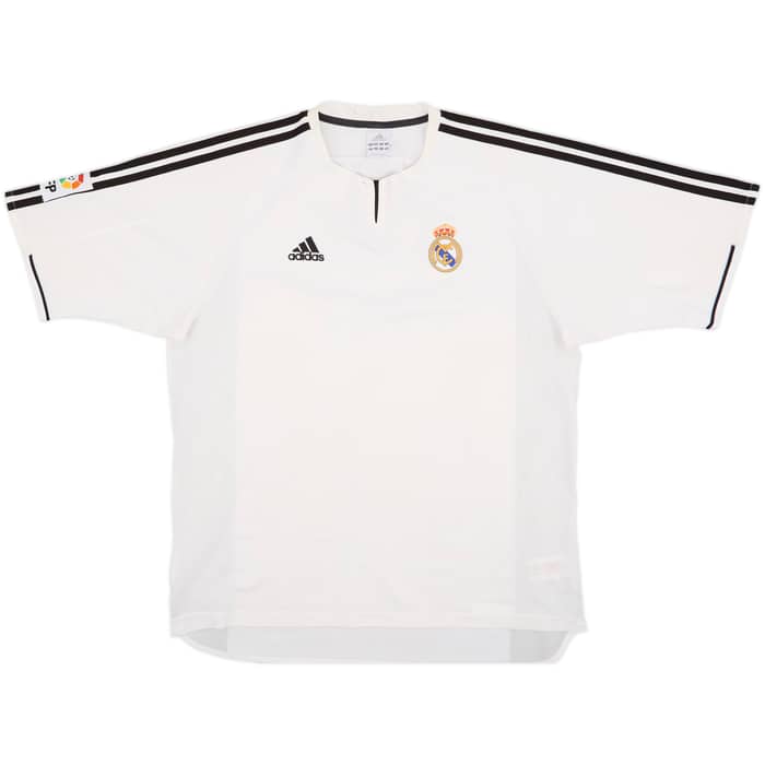 2003-04 Real Madrid Home Shirt - 4/10 - (L)