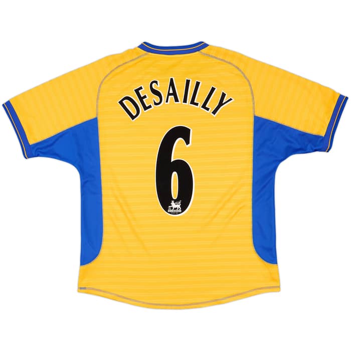 2000-01 Chelsea Away Shirt Desailly #6 - 9/10 - (L)