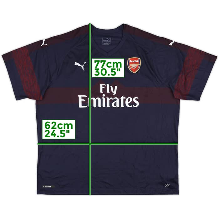 2018-19 Arsenal Away Shirt - 8/10 - (4XL)