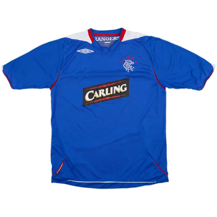 2007-08 Rangers Home Shirt - 6/10 - (M)