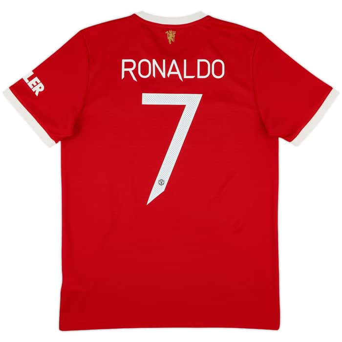 2021-22 Manchester United Home Shirt Ronaldo #7 - 9/10 - (M)