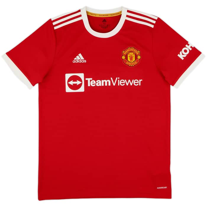 2021-22 Manchester United Home Shirt Ronaldo #7 - 9/10 - (M)