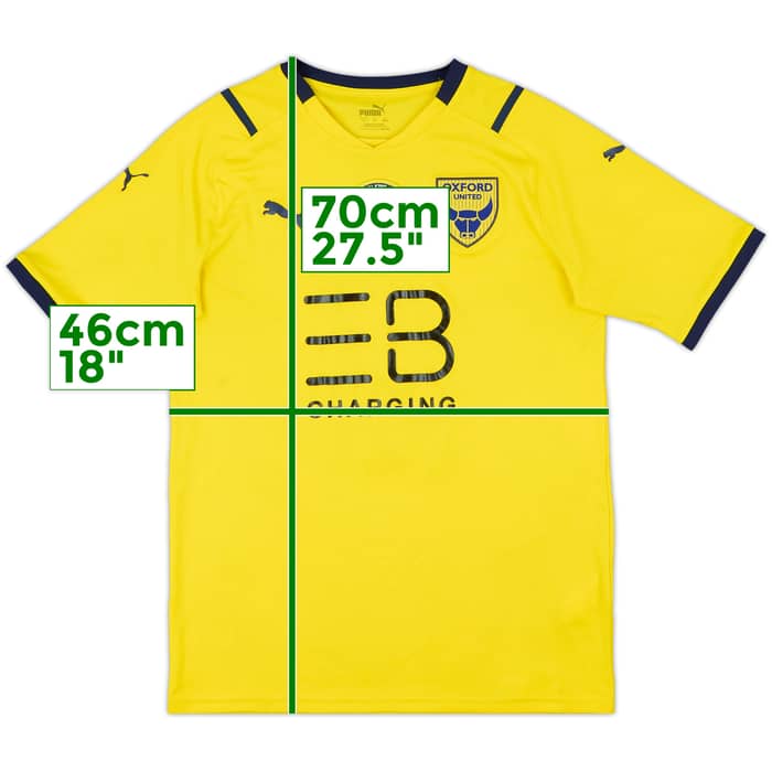 2021-22 Oxford 'Walking Football Club' Home Shirt #2 - 7/10 - (M)