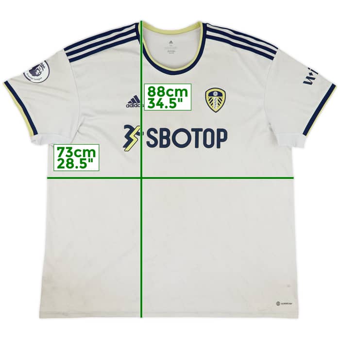 2022-23 Leeds United Home Shirt - 4/10 - (3XL)