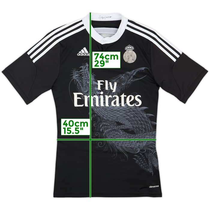 2014-15 Real Madrid Third Shirt - 4/10 - (S)