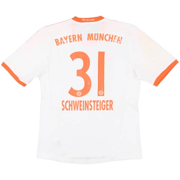 2012-13 Bayern Munich Away Shirt Schweinsteiger #31 - 5/10 - (M)